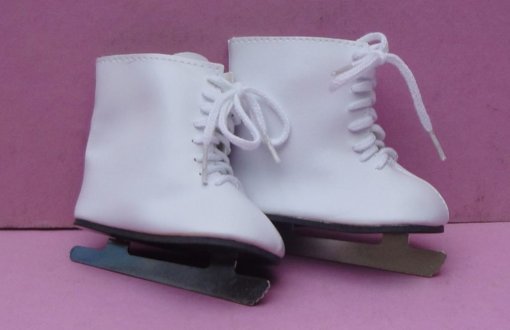 Patin à glace blanc - CrearticaDoll