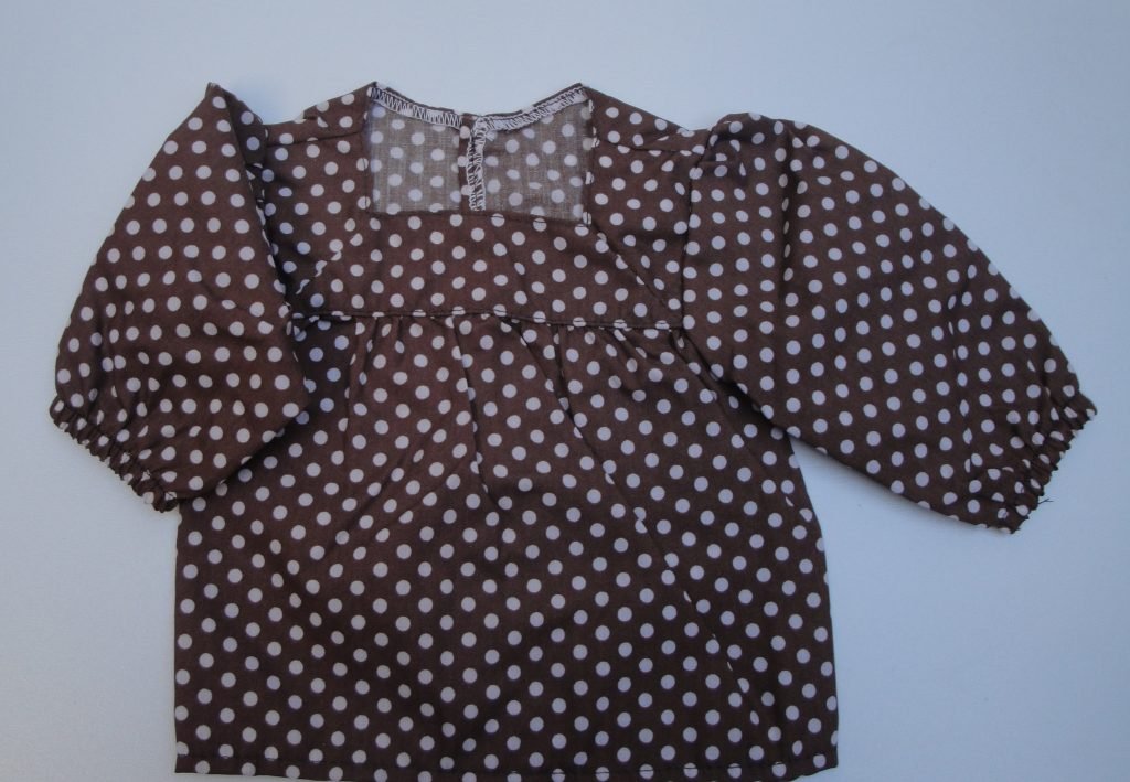 Blouse Marron à Fleurs Polyester - Taille 42 - Manches Longues - Occasion Très Bon état