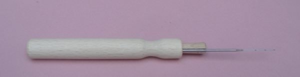 Manche en bois pour aiguilles standard – Image 2