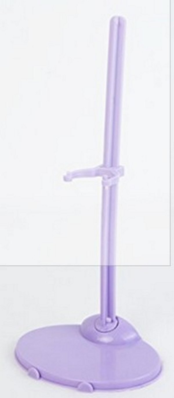 1 support en plastique violet pour Barbie