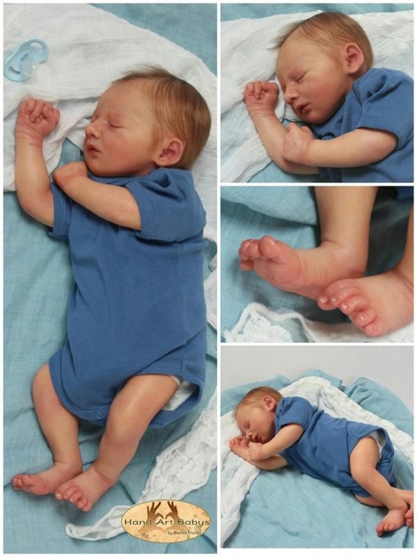Sleeping Jaxon Realborn sans corps – Image 4