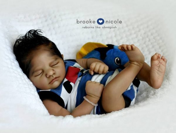 Sleeping Jaxon Realborn sans corps – Image 5
