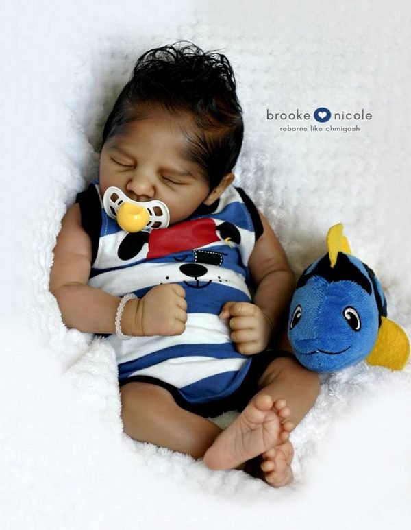 Sleeping Jaxon Realborn sans corps – Image 6