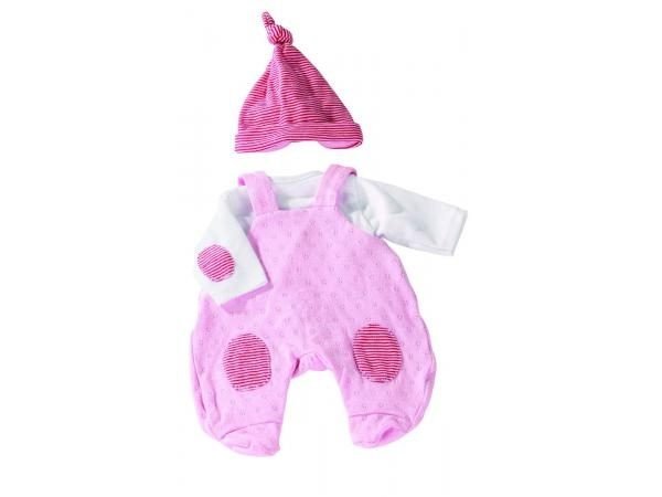 Salopette shirt bonnet - pour poupée bébés de 42-46 cm - Gotz