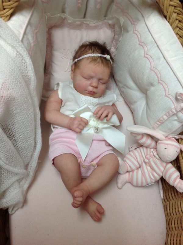 Sleeping Macey Twin Realborn sans corps – Image 3