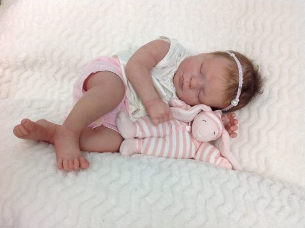 Sleeping Macey Twin Realborn sans corps – Image 5