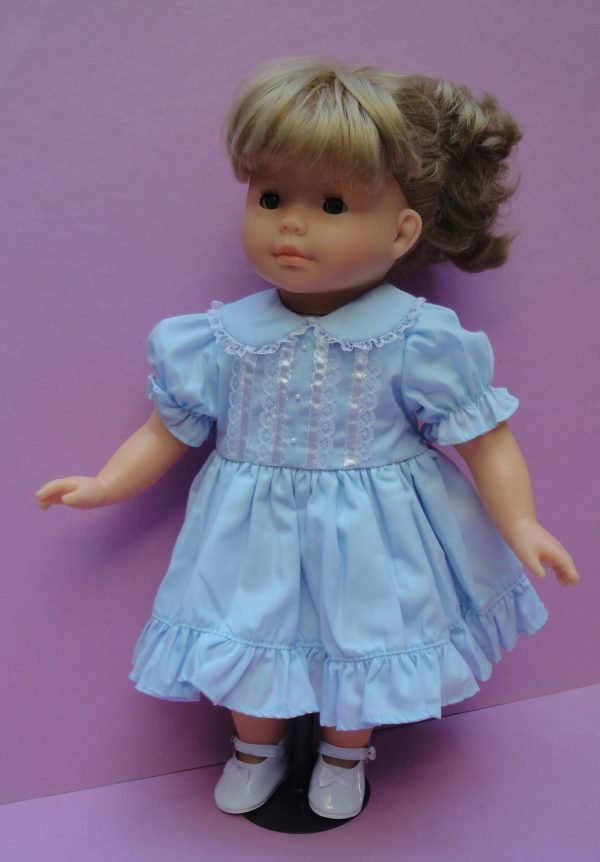 Robe bleue pour poupée Miss corolle 42cm
