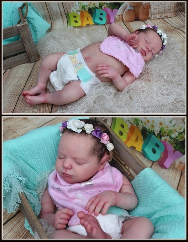 Sleeping Macey Twin Realborn sans corps – Image 9