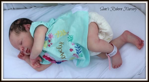 Sleeping Macey Twin Realborn sans corps – Image 10