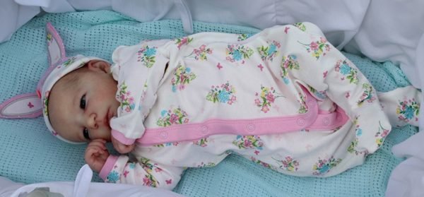 Jennie  Realborn sans corps avec 1kg de billes de verre – Image 8