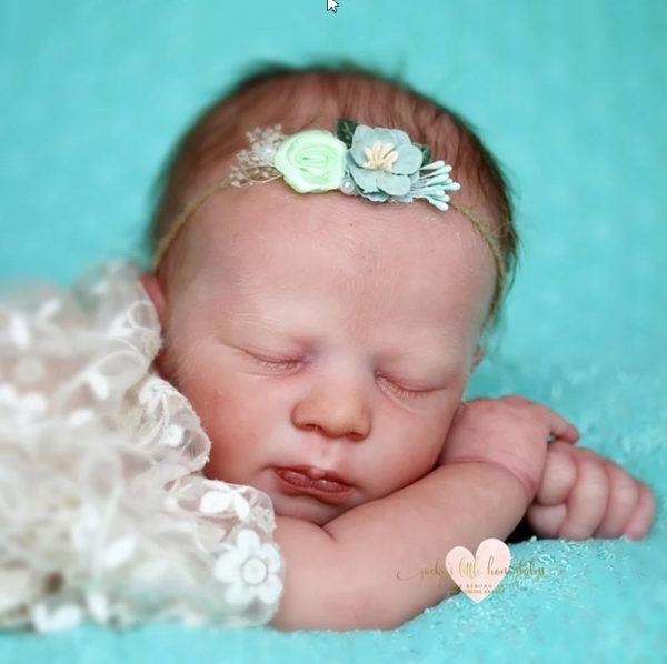 Alexa sleeping  Realborn sans corps avec 1kg de billes de verre – Image 2