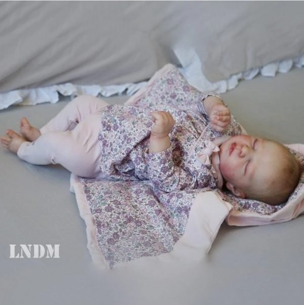 Alexa sleeping  Realborn sans corps avec 1kg de billes de verre – Image 3