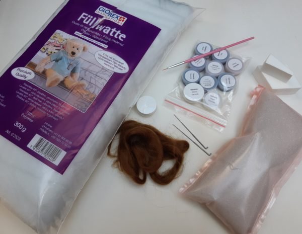 Kit peinture 5ml rembourrage et rooting bébé Reborn