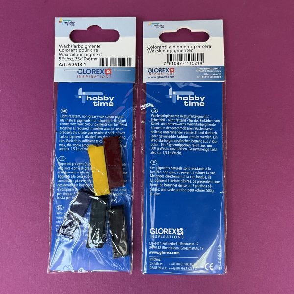 Set colorant pour cire